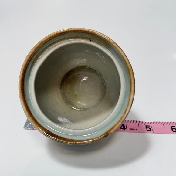 Ken Edwards Tonala Pottery Cream & Sugar Set – Handpainted Vintage Mexico KE - Picture 4 of 11